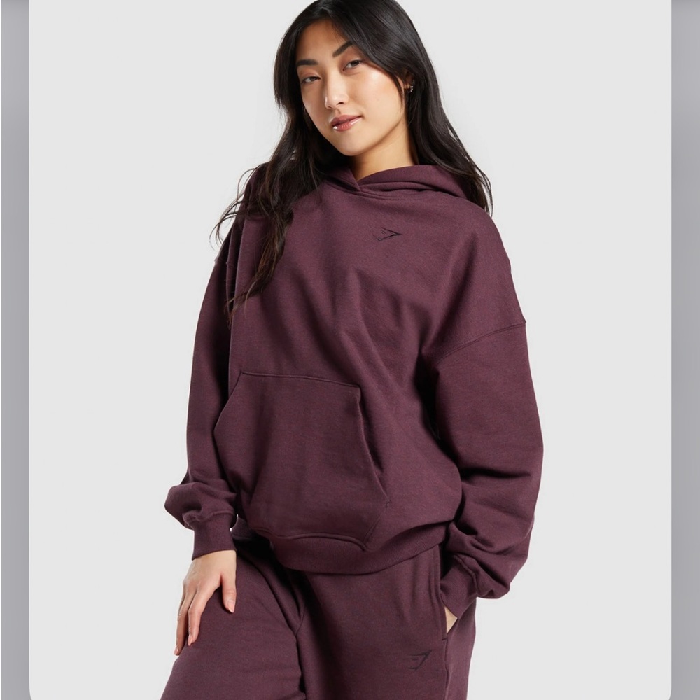 Maroon gym Shark sweat set - size small for both